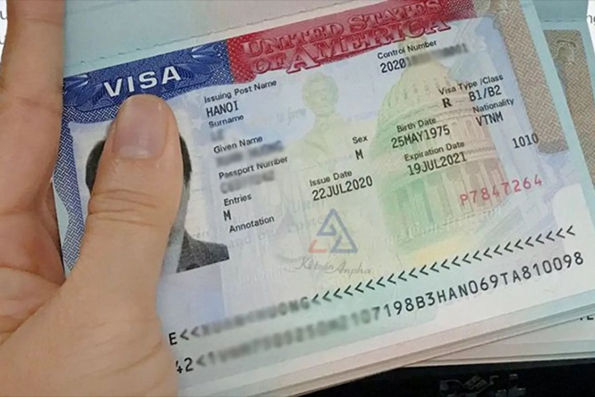 dấu sao trên visa mỹ